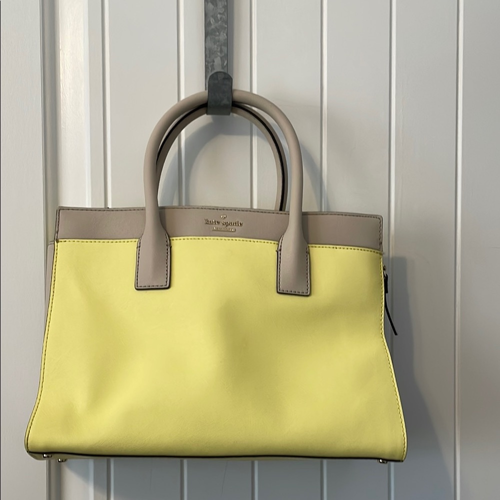 Kate Spade Yellow and Tan Women's Bag